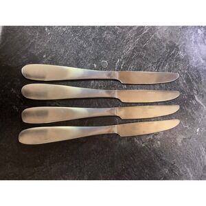 Oneida Stainless Steel Serrated Butter Knives Set of 4